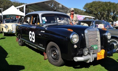 Amelia Concours -- Marque Showcases -- Mercedes-Benz 219 Peking-to-Paris, 220SE (Coupe), 250SL Pagoda and Even 500E HAMMER 37