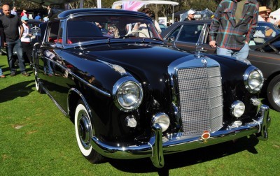 Amelia Concours -- Marque Showcases -- Mercedes-Benz 219 Peking-to-Paris, 220SE (Coupe), 250SL Pagoda and Even 500E HAMMER 45