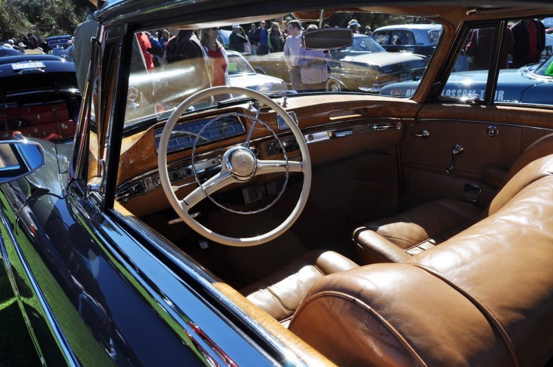 Amelia Concours -- Marque Showcases -- Mercedes-Benz 219 Peking-to-Paris, 220SE (Coupe), 250SL Pagoda and Even 500E HAMMER 47