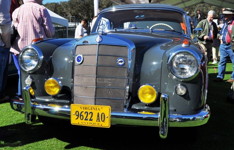 Amelia Concours -- Marque Showcases -- Mercedes-Benz 219 Peking-to-Paris, 220SE (Coupe), 250SL Pagoda and Even 500E HAMMER 50