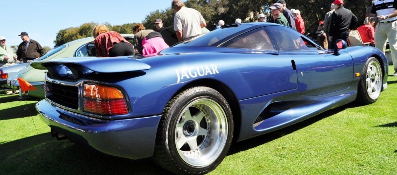 Amelia Island 2014 -- Marque Highlights -- JAGUAR -- XJR15, XK120 and even 'Jenny Blue' 4