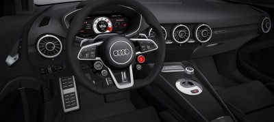 Audi TT is Fighting Fit for 2015 -- Ultra-Simple, High-Tech Interior + TT SQC Promises 3