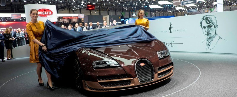 BUGATTI Marque Showcase -- Geneva, Salon Prive and Pebble Beach -- Veyron Vitesse and GS Rembrandt -- Plus Venet, Jean Bugatti, L'Or Blanc and GS Vitesse 40