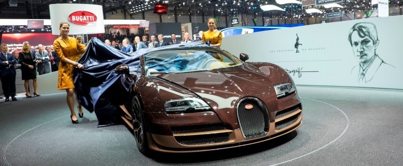 BUGATTI Marque Showcase -- Geneva, Salon Prive and Pebble Beach -- Veyron Vitesse and GS Rembrandt -- Plus Venet, Jean Bugatti, L'Or Blanc and GS Vitesse 41