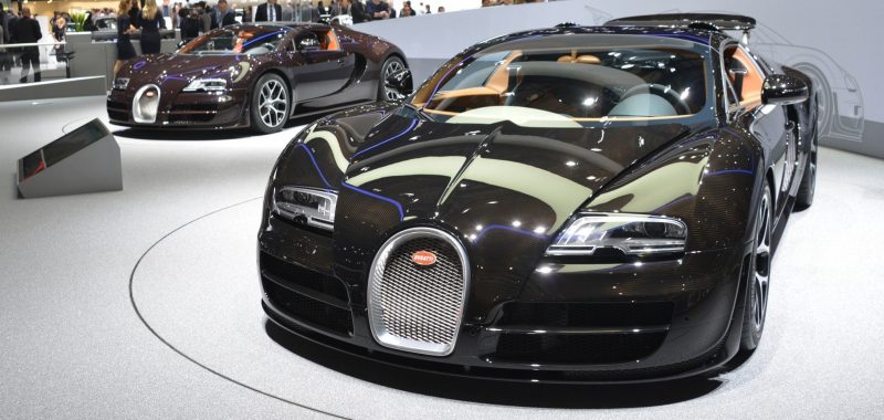 BUGATTI Marque Showcase -- Geneva, Salon Prive and Pebble Beach -- Veyron Vitesse and GS Rembrandt -- Plus Venet, Jean Bugatti, L'Or Blanc and GS Vitesse 6