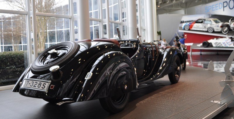 Car Museums Showcase -- 1937 BMW 328 at Zentrum Museum in Spartanburg 10