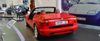 Car Museums Showcase -- 1989 BMW Z1 at Zentrum in Spartanburg, SC -- High Demand + High Price Led Directly to US-Built Z3 1