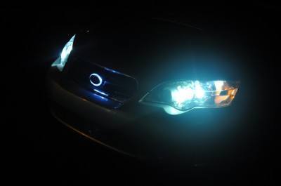 DIY LED lights and LED subaru badge emblem_7695843900_l