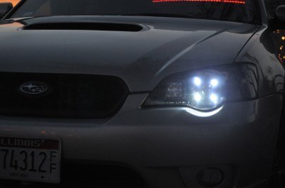 DRL - Subaru Legacy GT DIY LED Headlights v80 -_8193695673_l