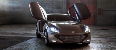 HYUNDAI Coupe Designs i-ONIQ and HND-9 2