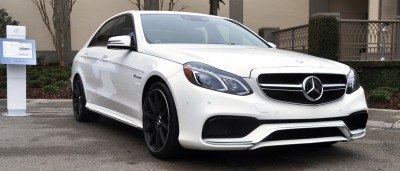 The White Knight -- 2014 Mercedes-Benz E63 AMG 4Matic S-Model On Camera + 21 All-New Photos 1