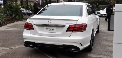 The White Knight -- 2014 Mercedes-Benz E63 AMG 4Matic S-Model On Camera + 21 All-New Photos 21
