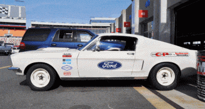 1968 Ford Drag Team - Mustang 428 Cobra Jet HEADER GIF