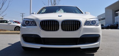 2014 BMW 750Li Definitely Not Beautiful or Focused -- But Less Adrift as SWB 750i with Squared-Off LED Lights Option 10