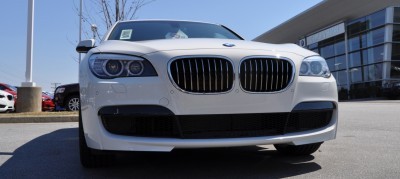 2014 BMW 750Li Definitely Not Beautiful or Focused -- But Less Adrift as SWB 750i with Squared-Off LED Lights Option 11