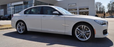 2014 BMW 750Li Definitely Not Beautiful or Focused -- But Less Adrift as SWB 750i with Squared-Off LED Lights Option 15