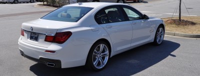 2014 BMW 750Li Definitely Not Beautiful or Focused -- But Less Adrift as SWB 750i with Squared-Off LED Lights Option 20