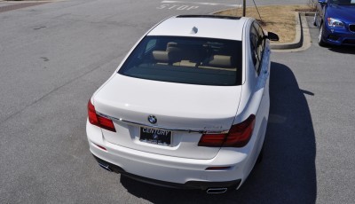 2014 BMW 750Li Definitely Not Beautiful or Focused -- But Less Adrift as SWB 750i with Squared-Off LED Lights Option 22