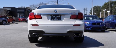 2014 BMW 750Li Definitely Not Beautiful or Focused -- But Less Adrift as SWB 750i with Squared-Off LED Lights Option 24