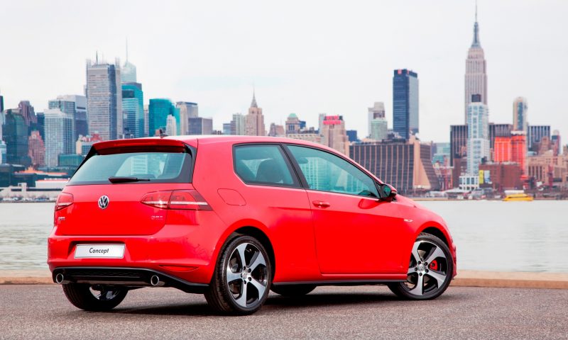 2015 VW Golf TSI 3dr Joins TDI and GTI in Brooklyn en Route to Detroit Show 17