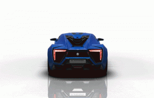 BLUE Lykan Hypersport Turntable Animated GIF2222
