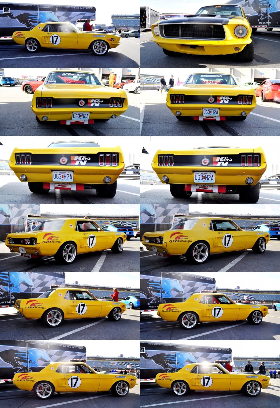 Race-Prepped 1967 Mustang Hardtop in SB Yellow