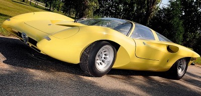 Concept Flashback -- 1969 Alfa-Romeo Tipo 332 Coupe Speciale -- Gullwing Mid-Engine Supercar That Never Was 12