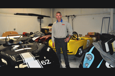 Dennis Olthoff with Lola MkII Spyder GIF