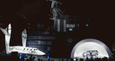 Discovcery Virgin Galactic GIF