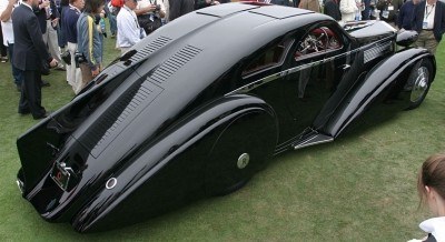 Peterson Auto Museum - 1925 Rolls-Royce Phantom I - 1934 Jonkheere Round Door Aero Coupe 27