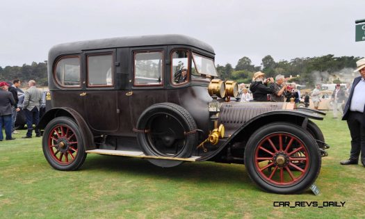 Pebble Beach Concours - 1911 Hotchkiss AD Amiet Enclosed Limousine