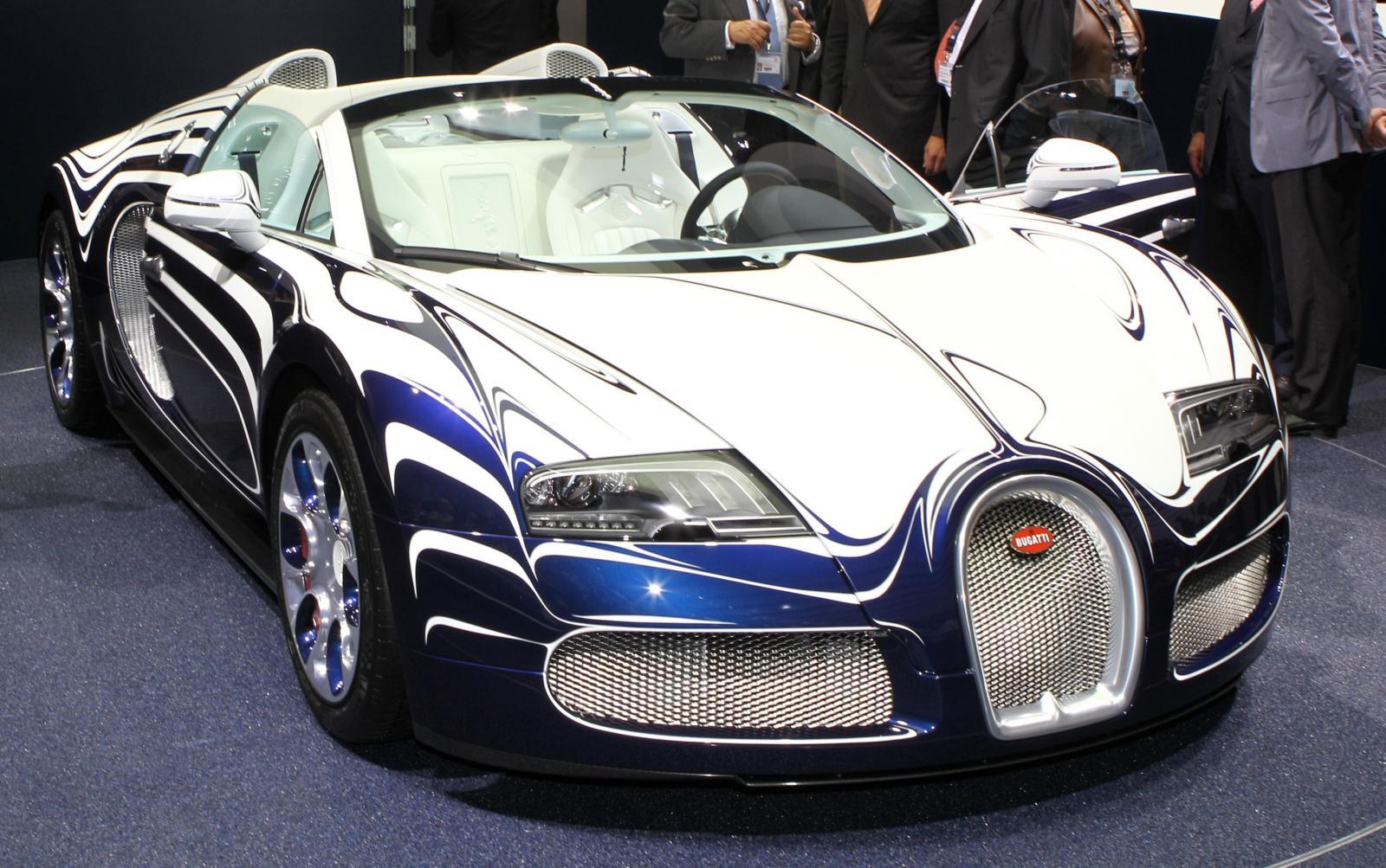 Bugatti Veyron l'or Blanc