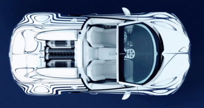 2011 Bugatti Veyron L'Or Blanc gif
