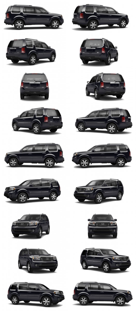 2015 Honda Pilot Colors 36-tile black