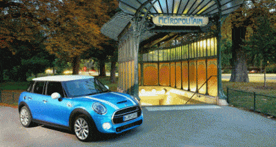 Mini Cooper 5-Door gif