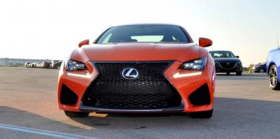 Track Drive Review - 2015 Lexus RCF Is Roaring Delight Around Autobahn Country Club 13