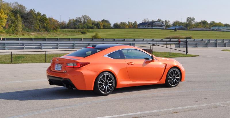 Track Drive Review - 2015 Lexus RCF Is Roaring Delight Around Autobahn Country Club 40