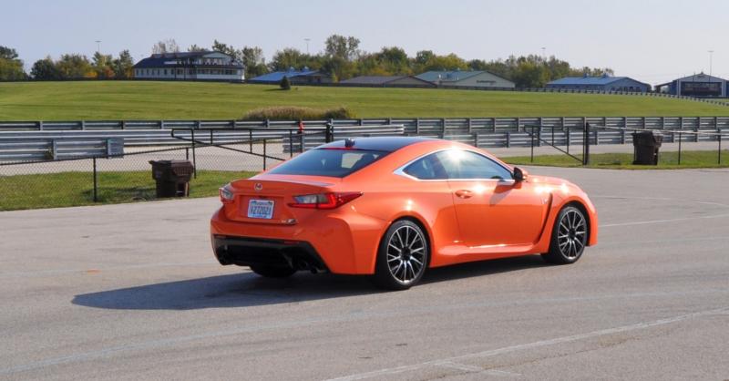 Track Drive Review - 2015 Lexus RCF Is Roaring Delight Around Autobahn Country Club 42