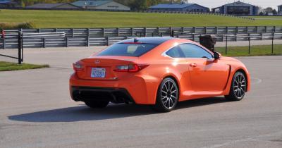 Track Drive Review - 2015 Lexus RCF Is Roaring Delight Around Autobahn Country Club 43