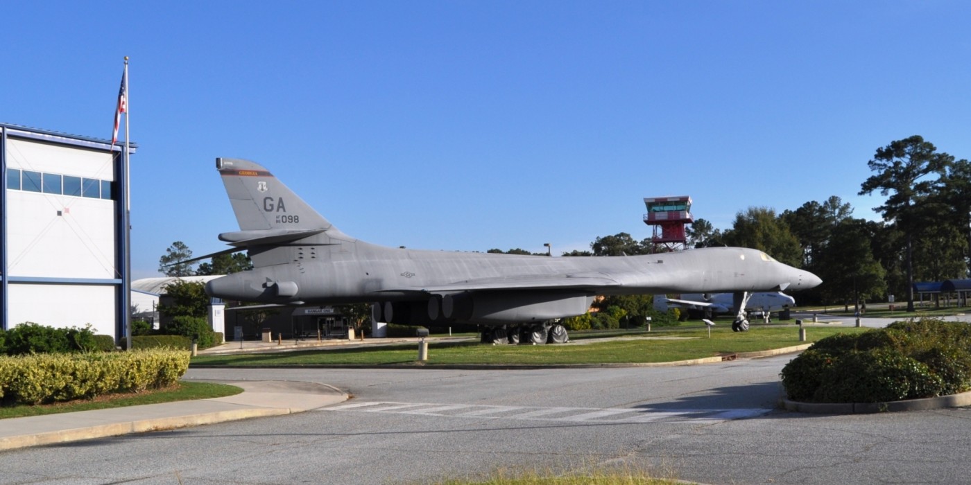 Travel Adventures - Robins AFB Aviation Hall of Fame - B1 Bomber