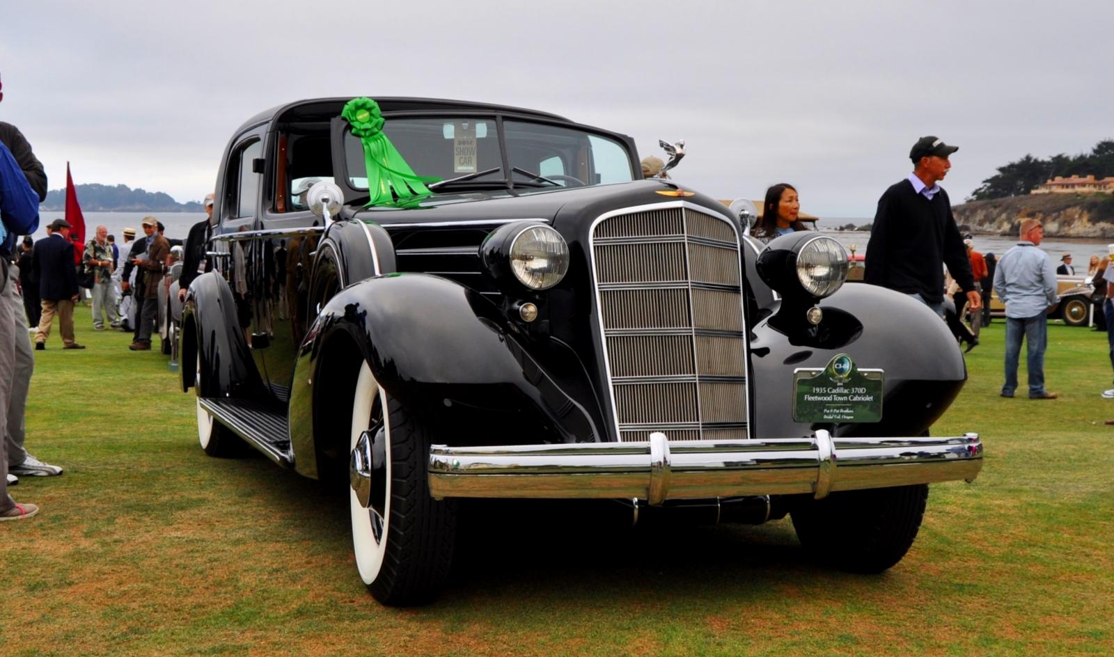 1935 Cadillac 370D Fleetwood V12 Town Cabriolet 17