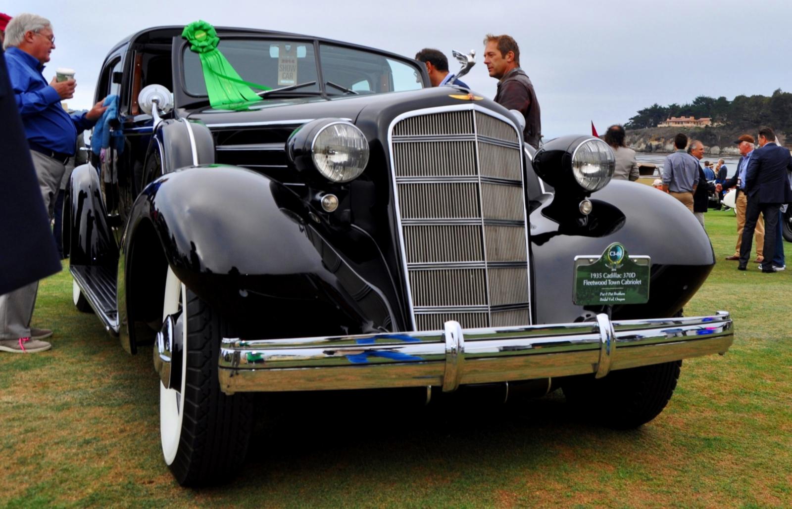 1935 Cadillac 370D Fleetwood V12 Town Cabriolet