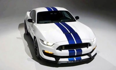 2016 SHELBY GT350 Mustang White 45