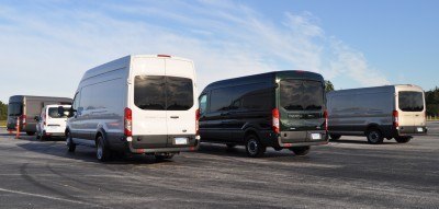 HD Track Drive Review - 2015 Ford Transit PowerStroke Diesel High-Roof, Long-Box Cargo Van 1