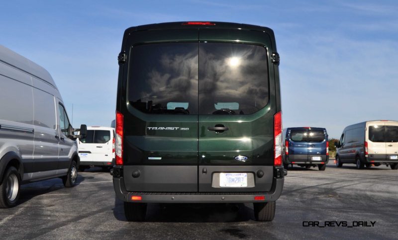 HD Track Drive Review - 2015 Ford Transit PowerStroke Diesel High-Roof, Long-Box Cargo Van 3