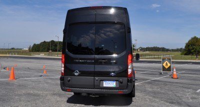 HD Track Drive Review - 2015 Ford Transit PowerStroke Diesel High-Roof, Long-Box Cargo Van 48