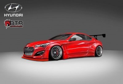 Hyundai Genesis Coupe by BloodType Racing 1