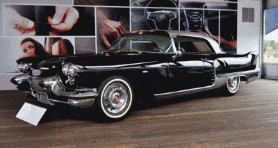 Iconic Classic Showcase - 1957 Cadillac Eldorado Brougham gif
