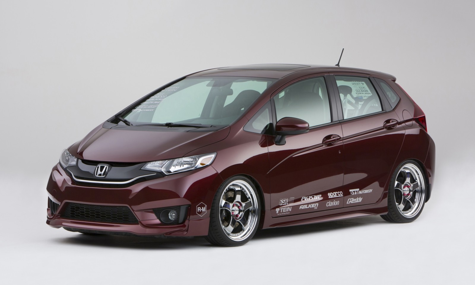 Best of SEMA 2014 - Honda Fit in 7 Race-Ready Customs!