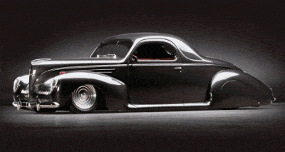 RM Dallas Preview - 600HP V12 1939 Lincoln Zephyr Coupe GIF